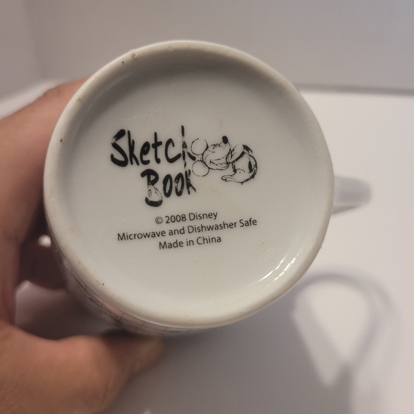 2008 Disney Sketch Book Coffee Mug - Picture 2 of 7